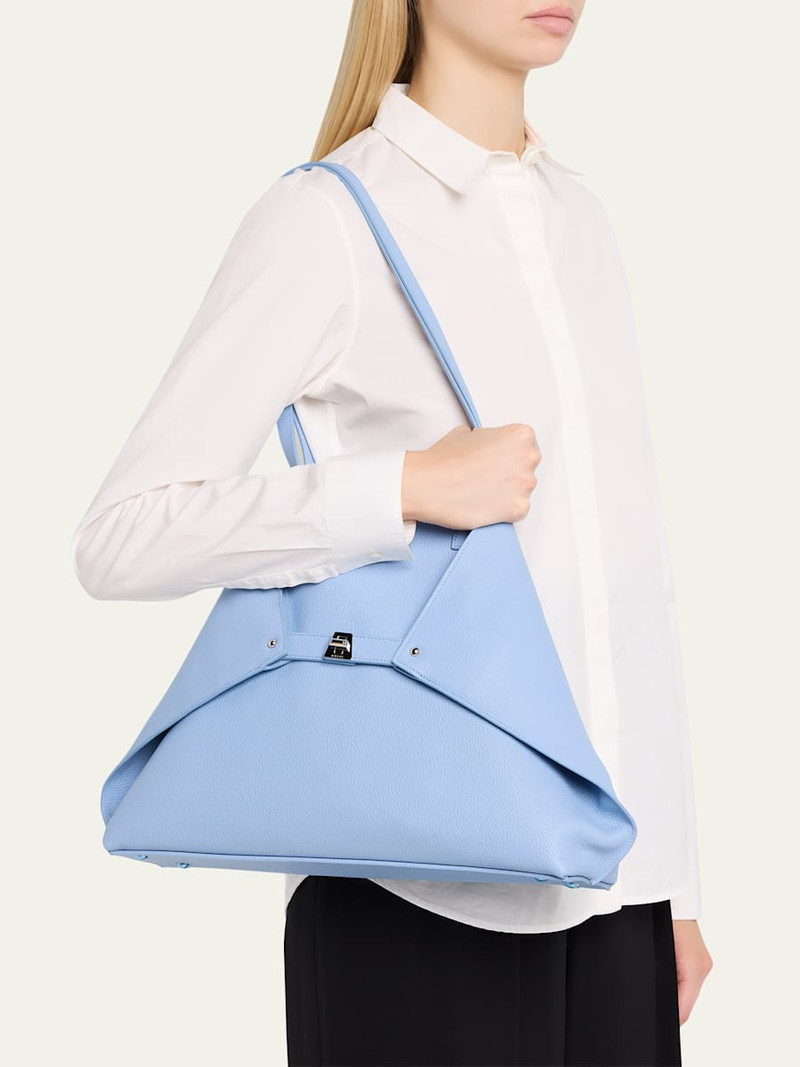 AKRIS Ai Medium Convertible Shoulder Tote Bag outlook
