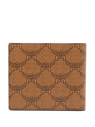 MCM Himmel monogram-pattern leather wallet outlook