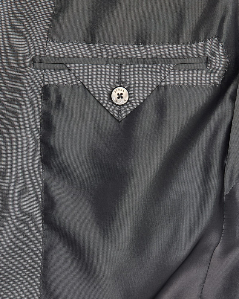 Wool Single-Breasted Blazer 7