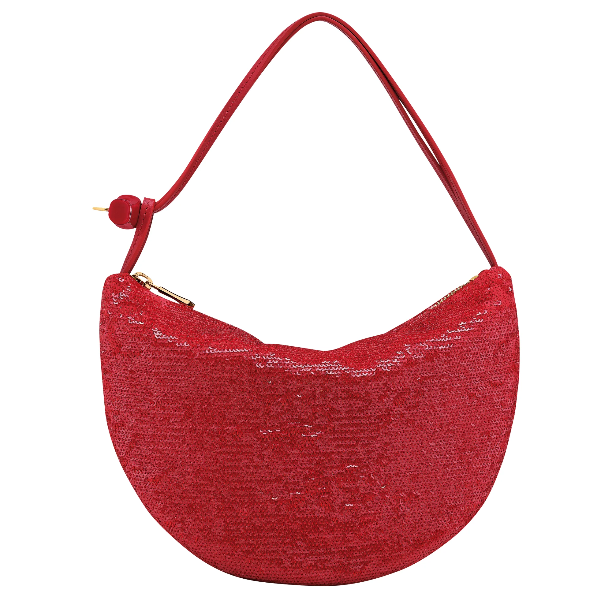Le Roseau Clutch Red - Canvas - 1