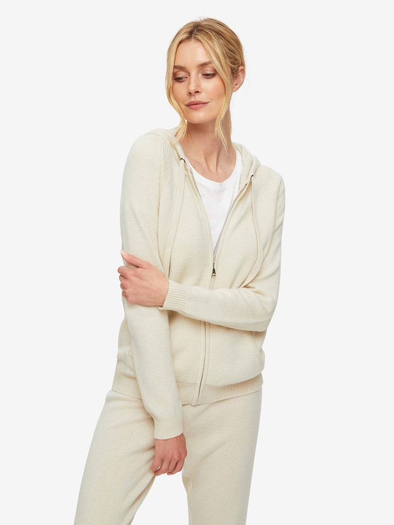 Women's Hoodie Daphne Cashmere Cream - 2