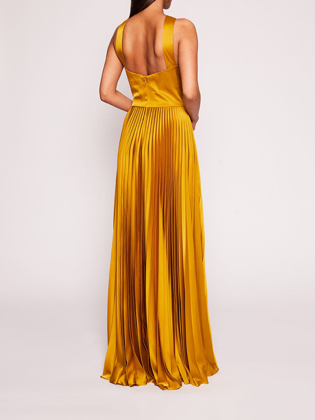 PLEATED FOIL GOWN - 2