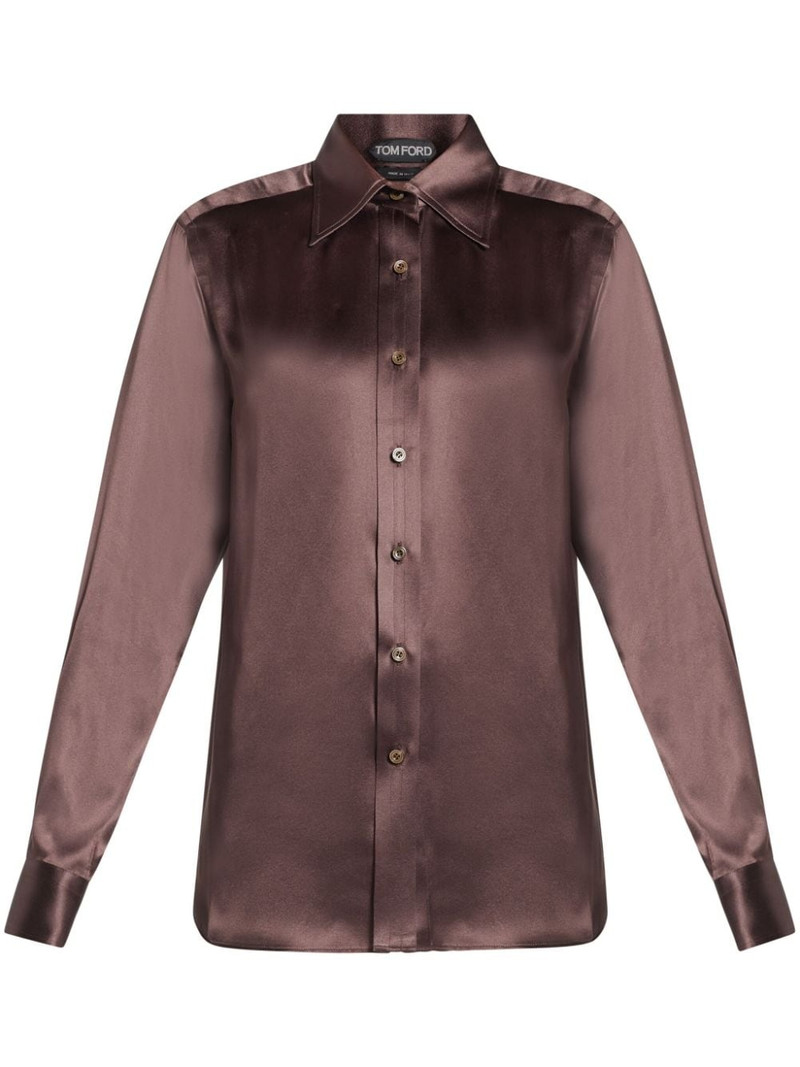 buttoned silk shirt 1