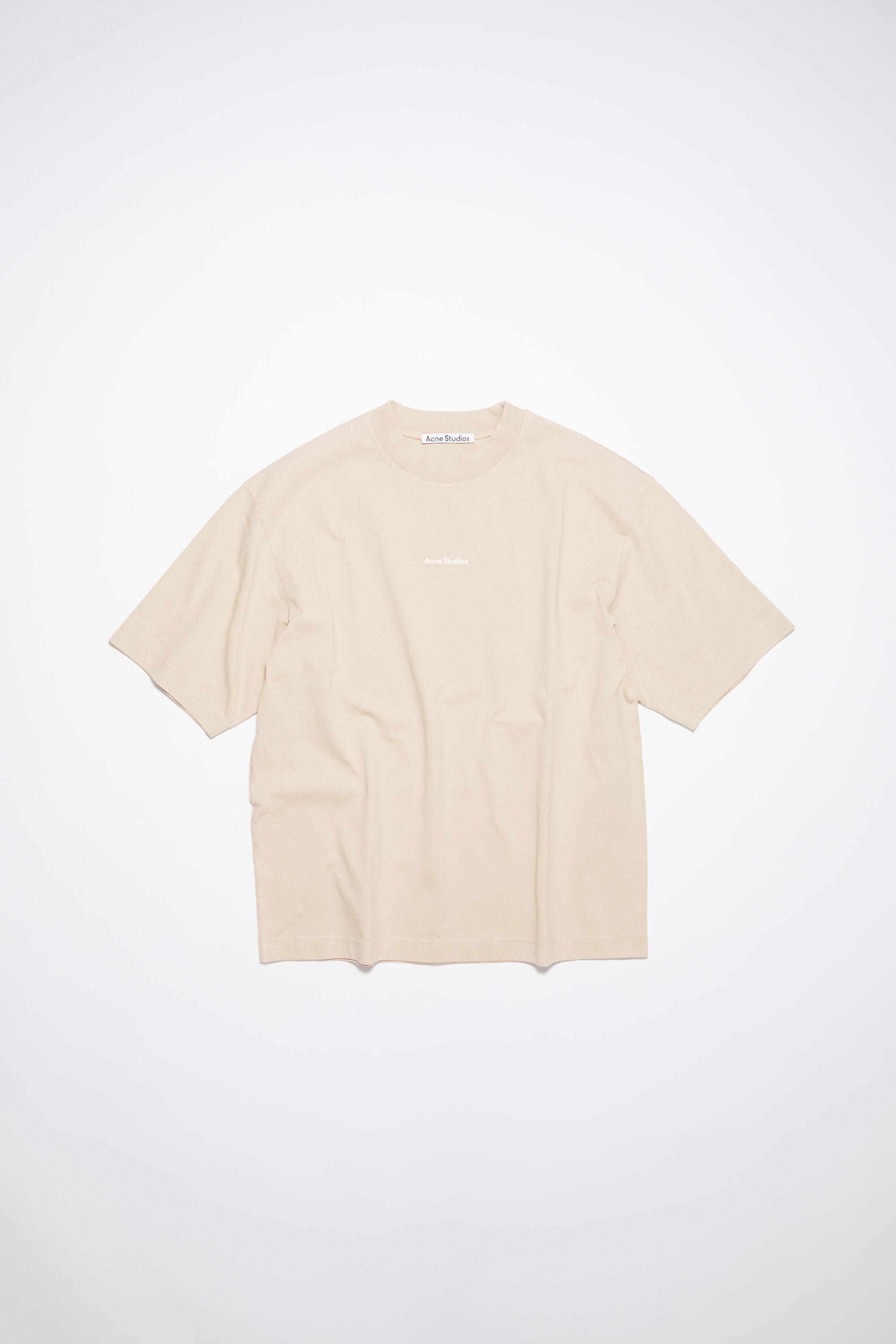 Logo t-shirt - Champagne beige - 1