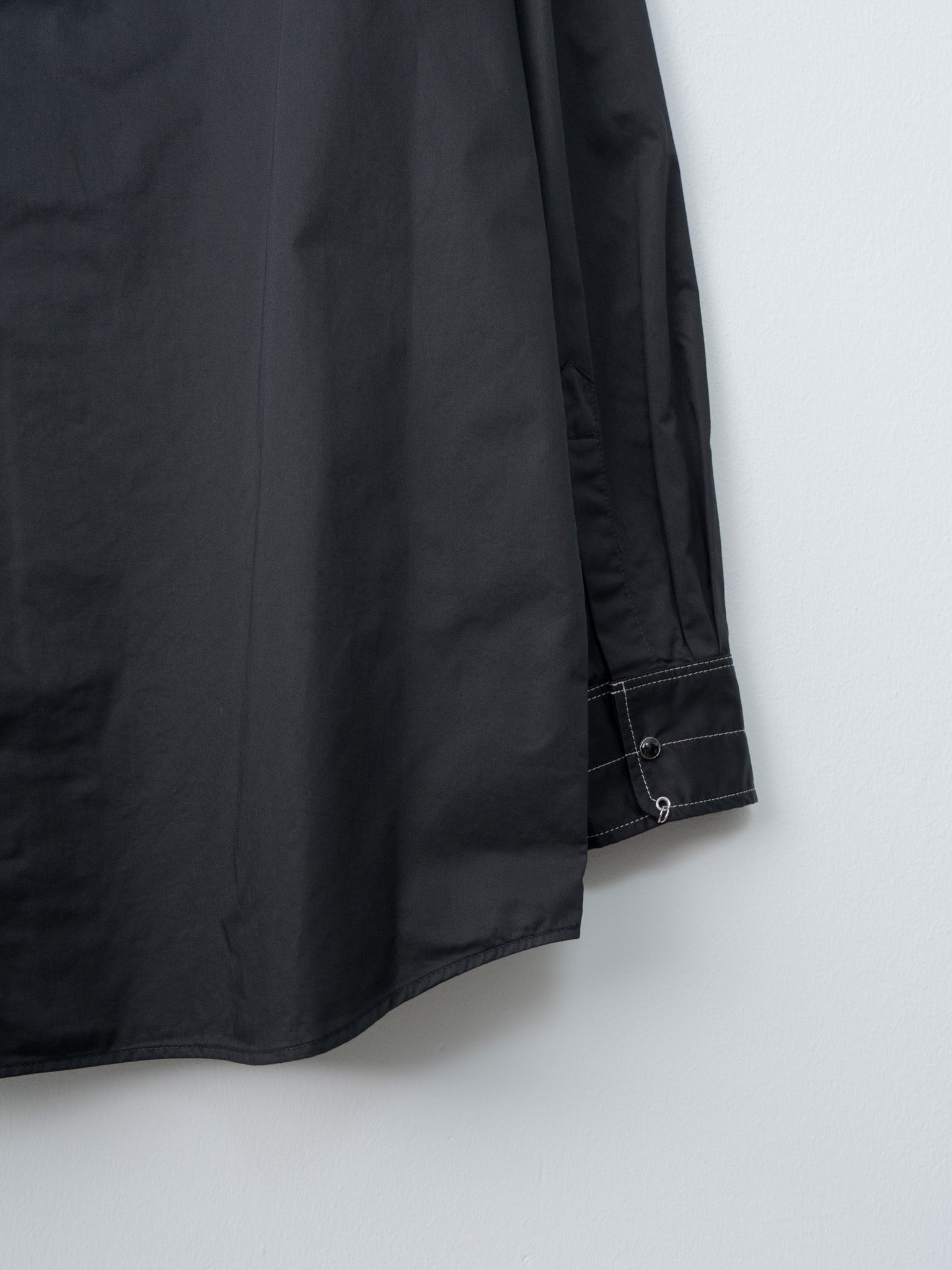 Embellished Metal Shirt - Black - 8