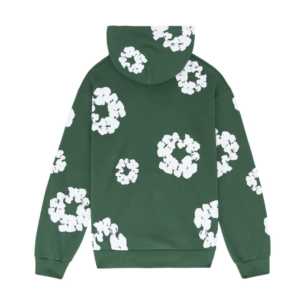Denim Tears Cotton Wreath Hoodie 'Green White' 301-060-30 - 2