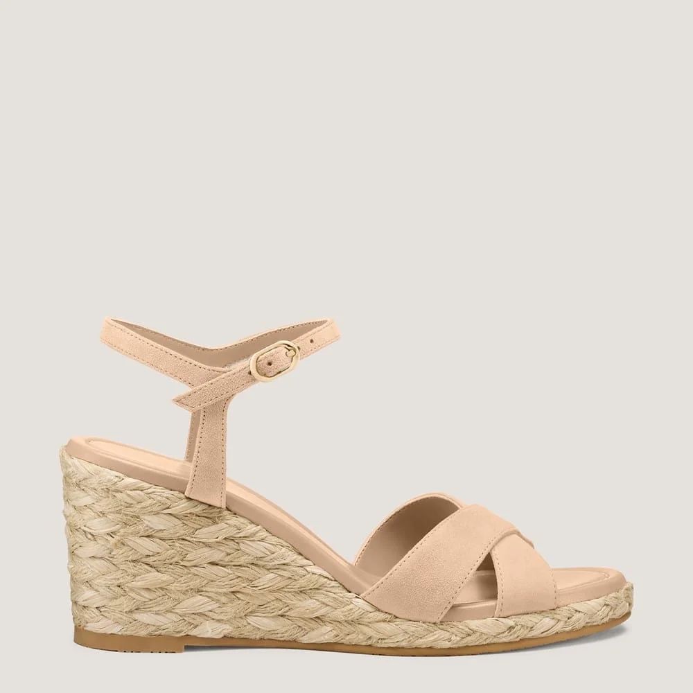 DAYNA ESPADRILLE WEDGE SANDAL - 1