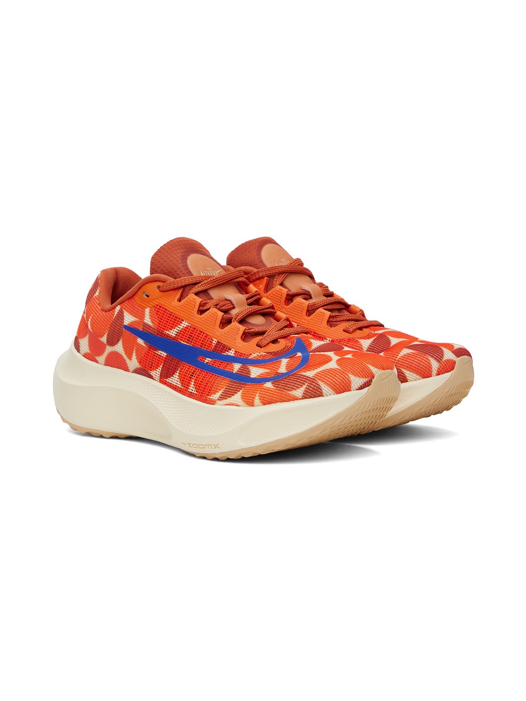 Orange Zoom Fly 5 Sneakers - 4