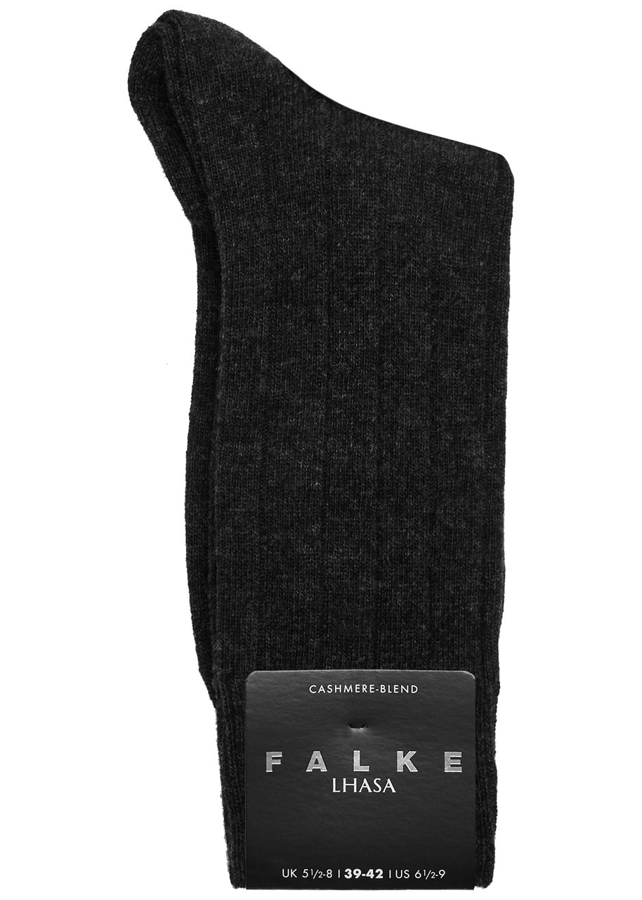 Falke Lhasa Ribbed Wool-blend Socks - 3