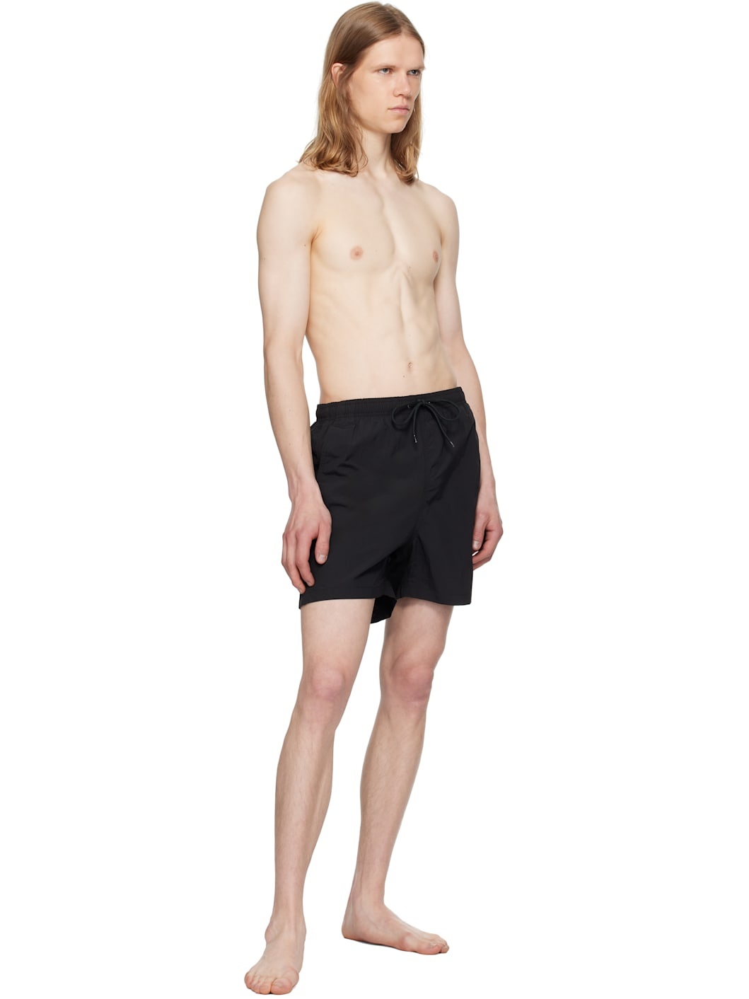 Black Hauge Recycled Nylon Swim Shorts - 4