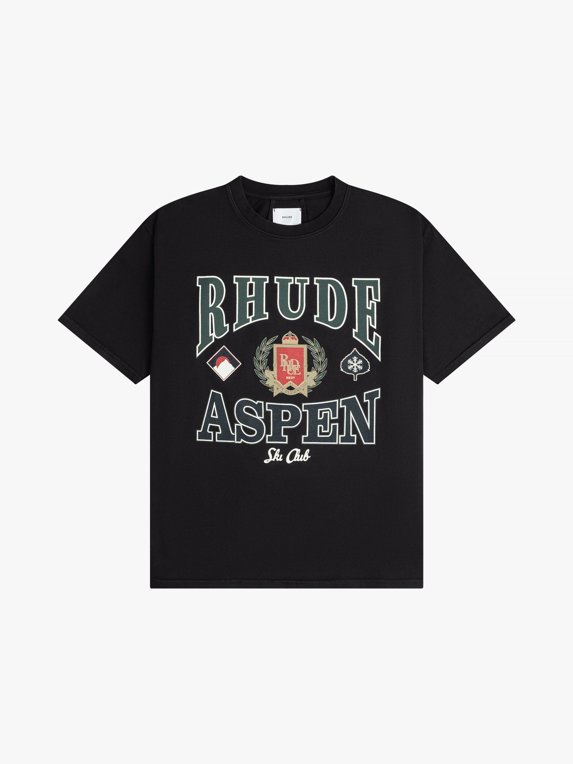 RHUDE ASPEN SKI CREST TEE - 1