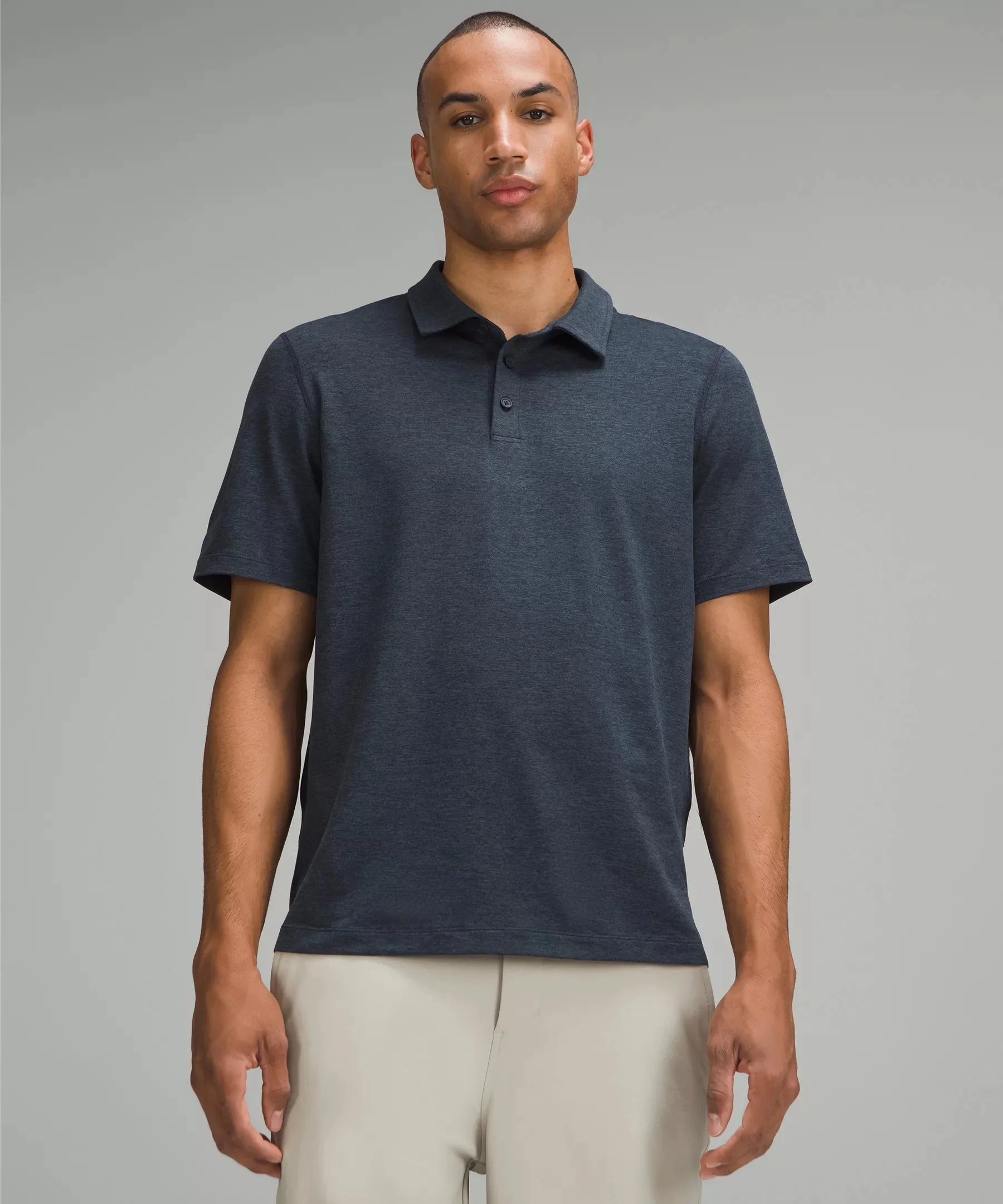 Soft Jersey Short-Sleeve Polo Shirt - 1