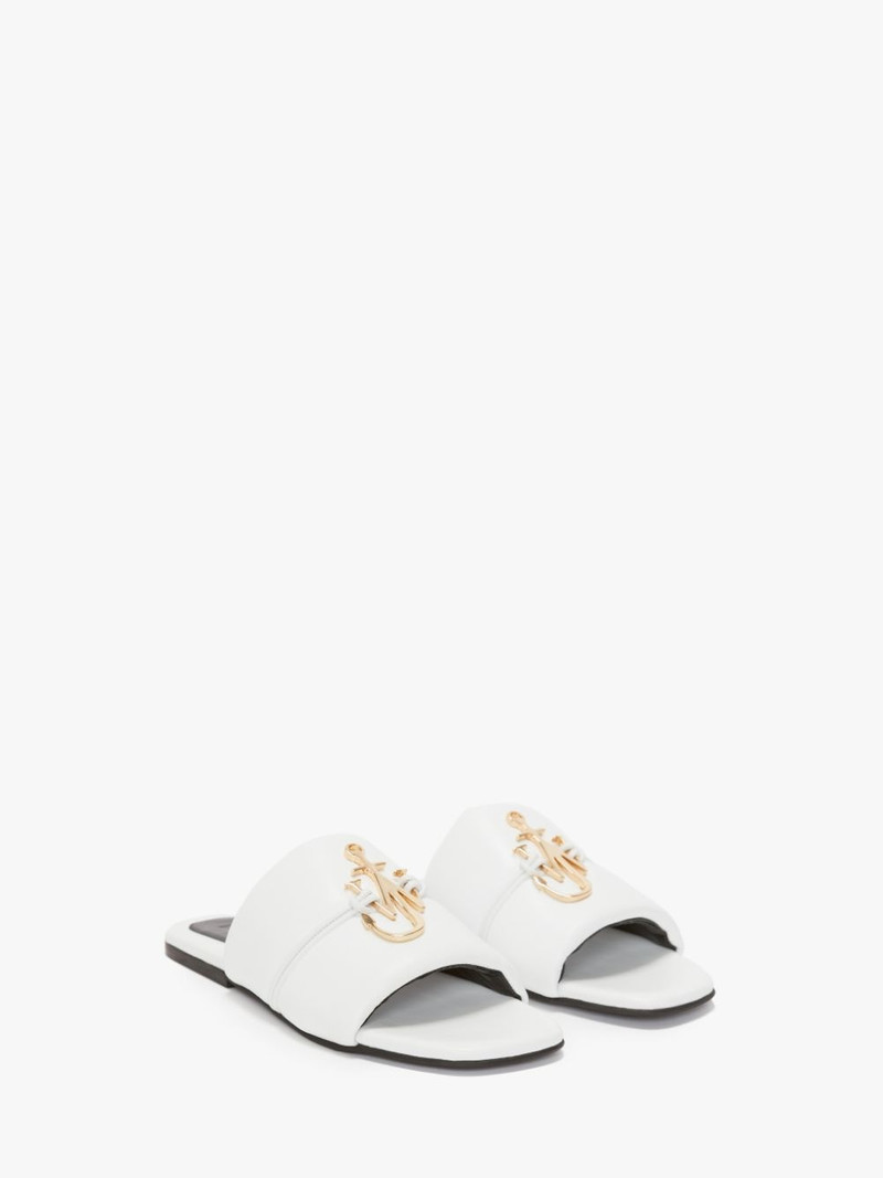 JW Anderson JW Anchor logo-plaque slides outlook