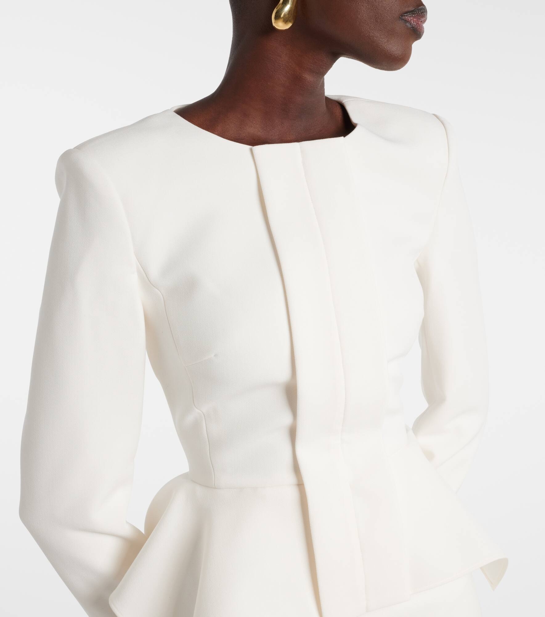 Crêpe jacket - 4