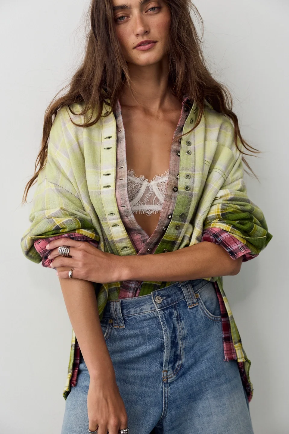 We The Free Lexi Plaid Button Down - 1