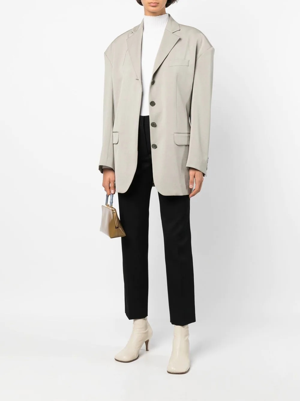 cropped tailored trousers - 2