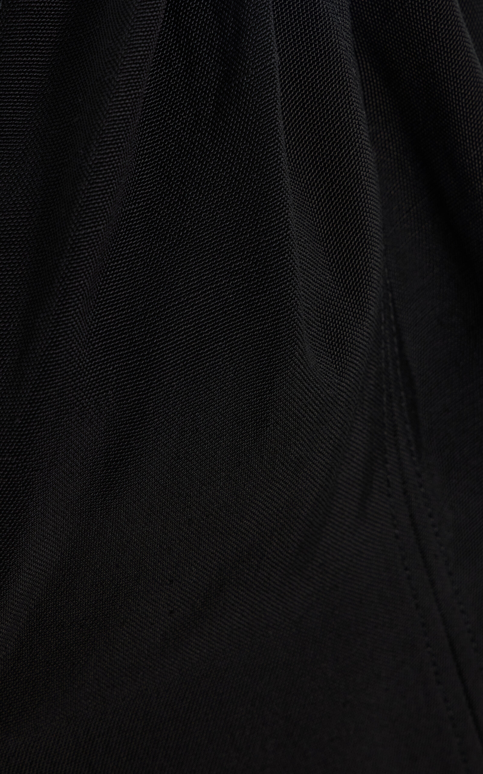 Gathered Hardware-Detailed Linen Midi Dress black - 5