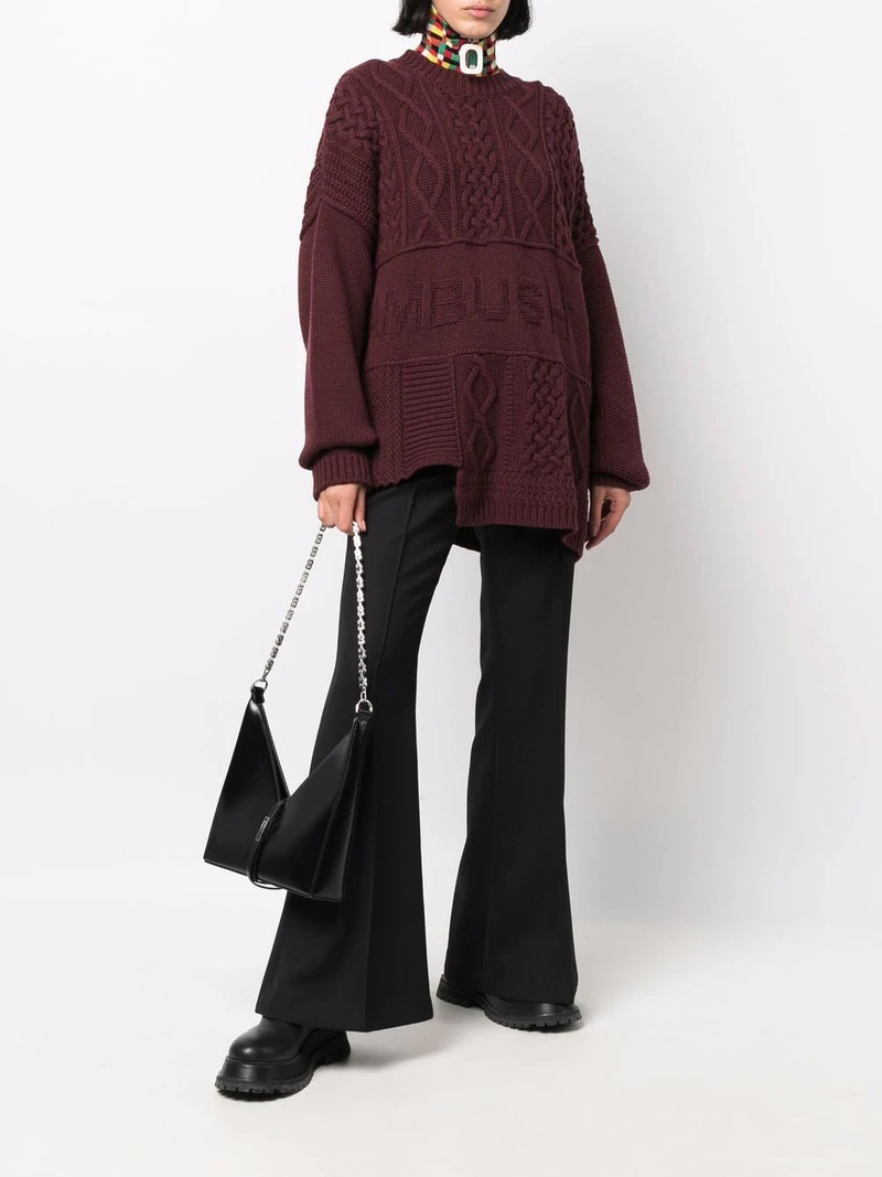 Ambush cable-knit jumper outlook