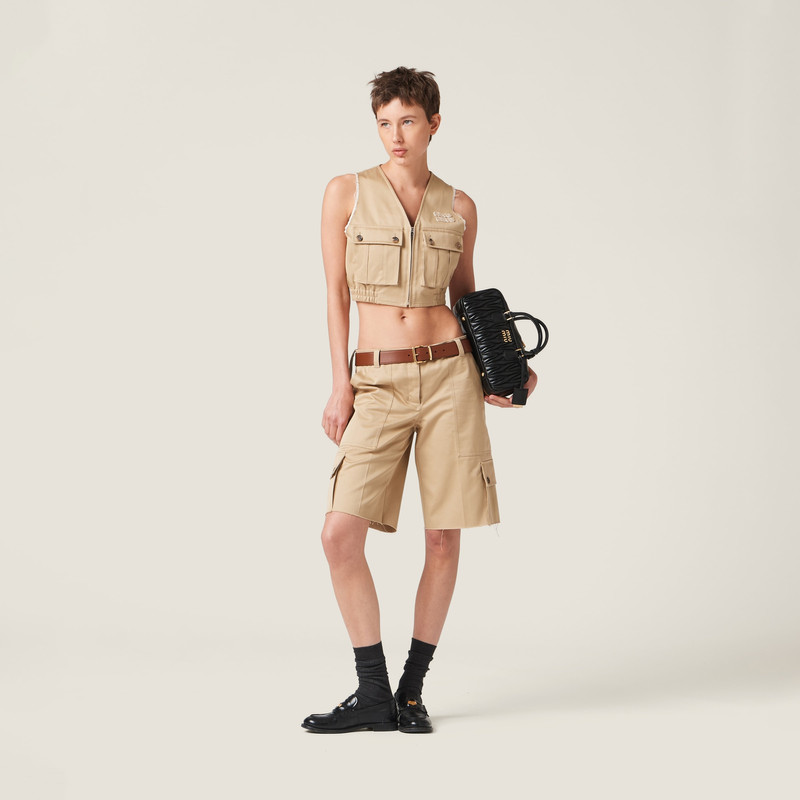 Miu Miu Chino Bermudas outlook