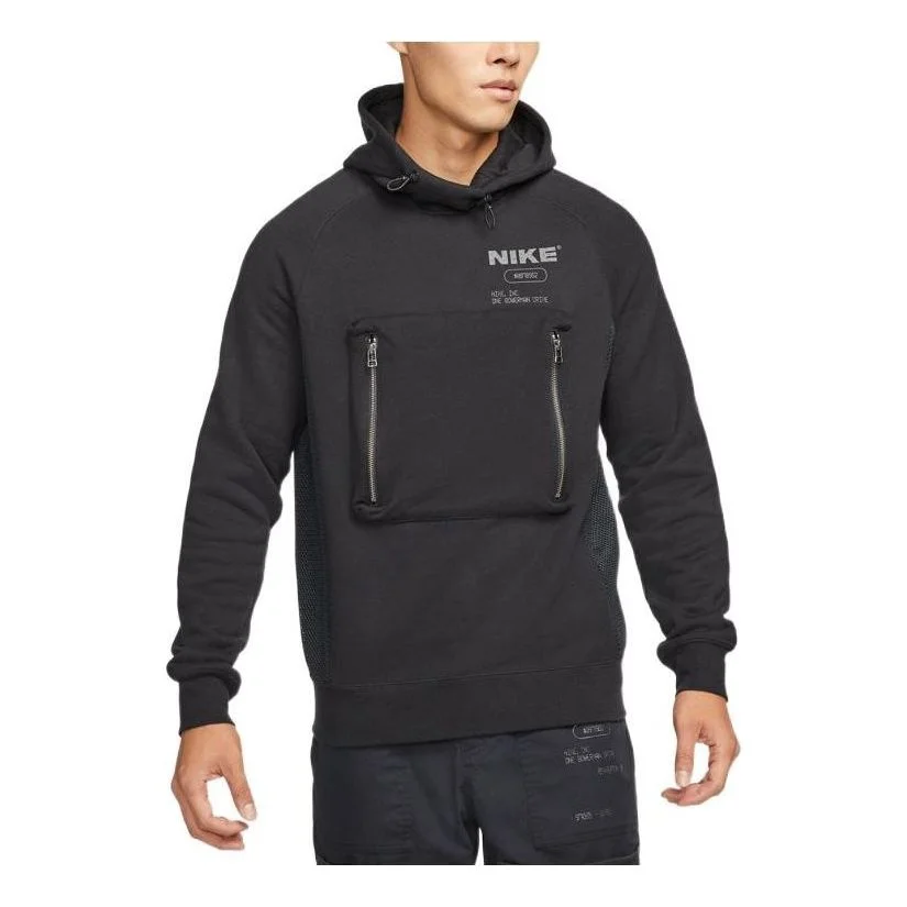 Nike Sportswear City Made French Terry Pullover Hoodie 'Black' DD5926-010 - 1