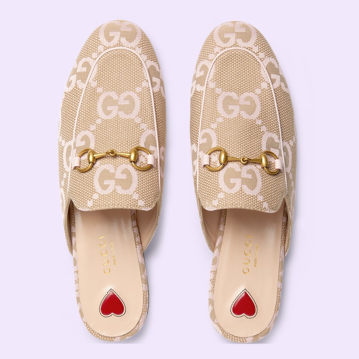 Women's Princetown slipper in black GG leather | GUCCI® US