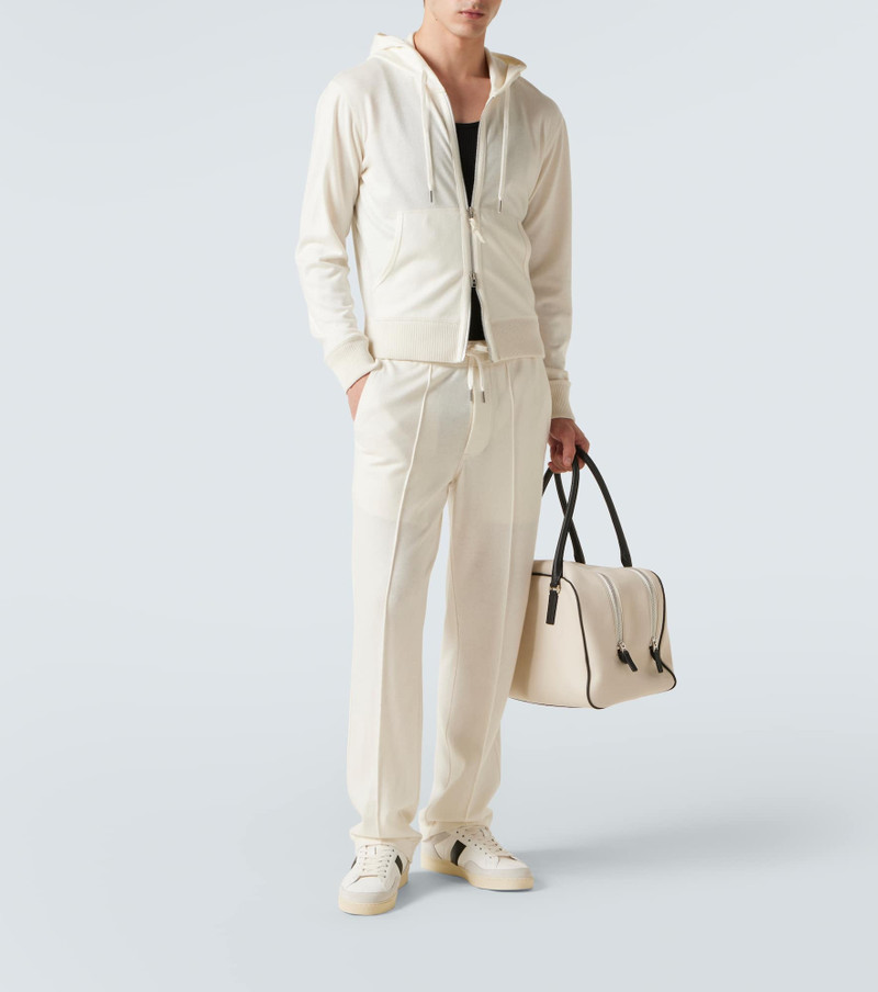 TOM FORD Cashmere zip-up hoodie outlook