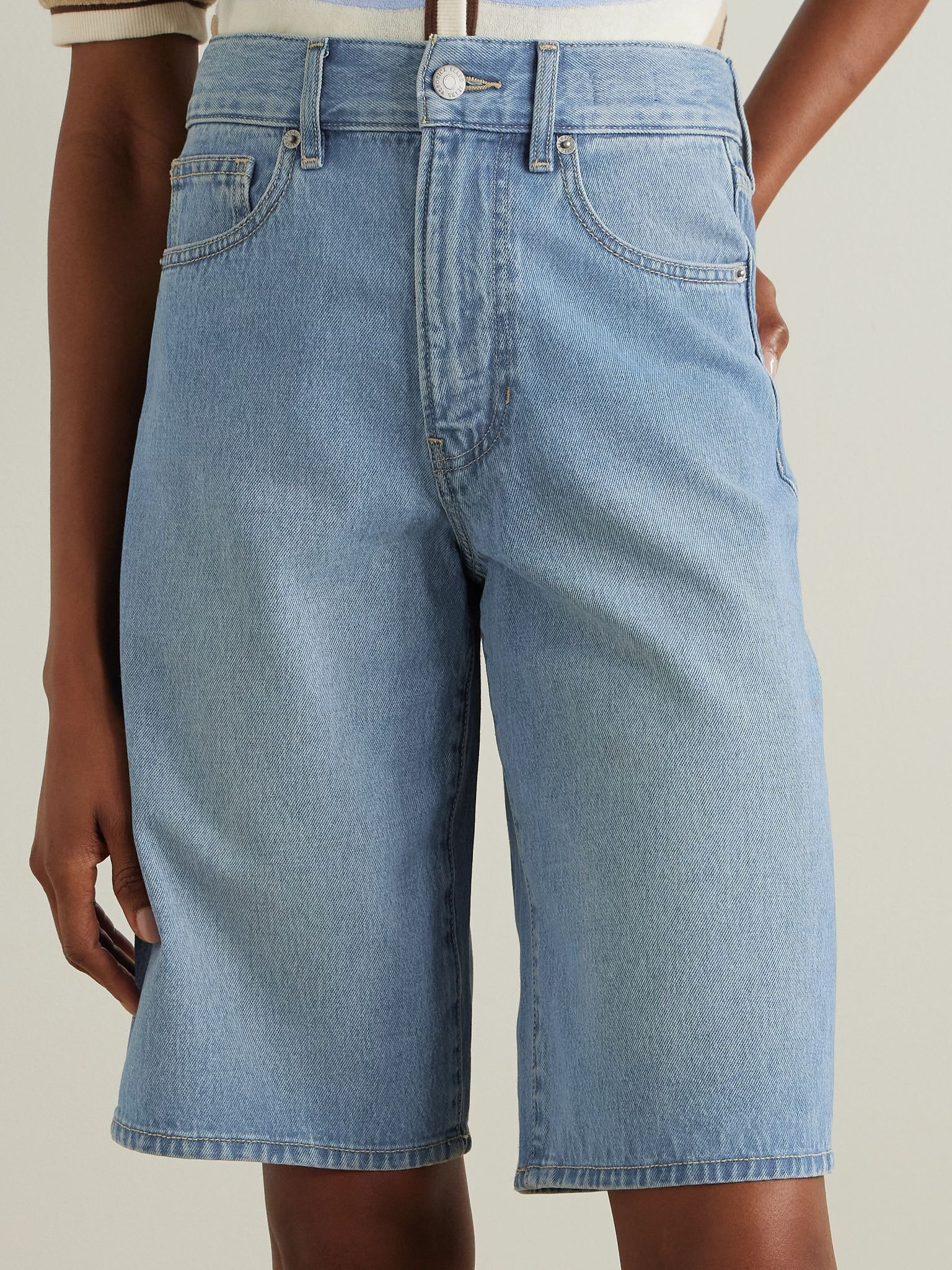 Charlotte denim shorts Light denim - 3
