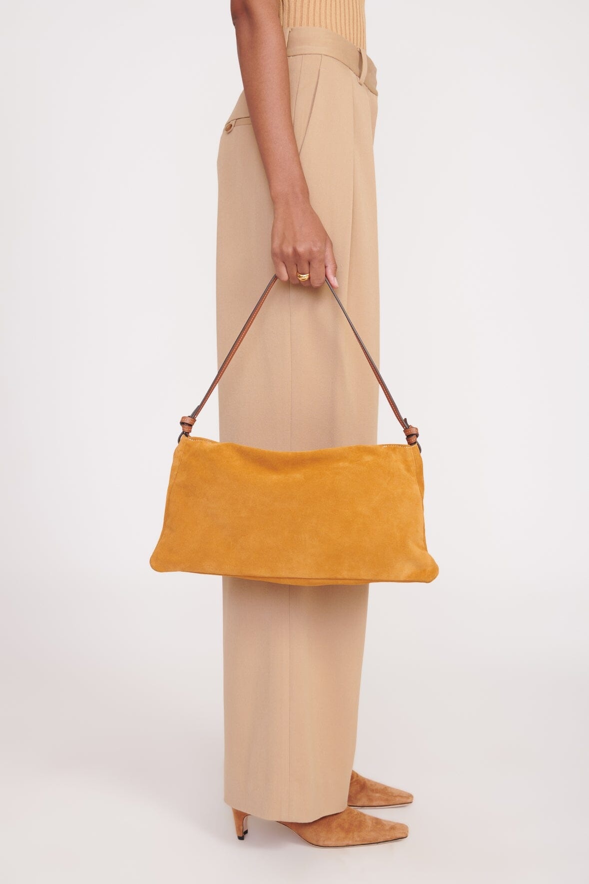 STAUD VIVI SHOULDER BAG TAN - 5