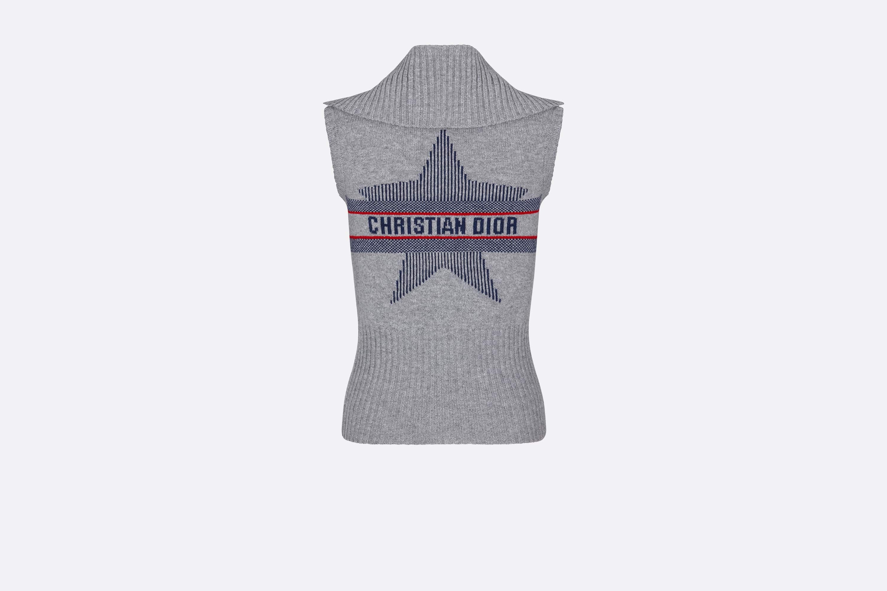 DiorAlps Sleeveless Zipped Sweater - 1