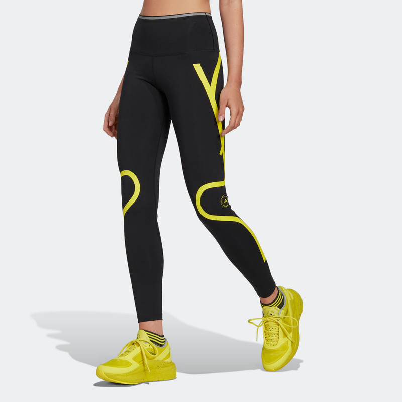 adidas (WMNS) adidas by Stella McCartney TruePace Running Leggings 'Black' HI6136 outlook