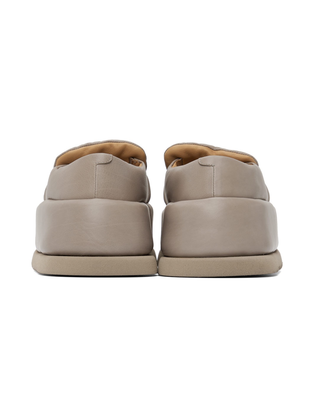 Taupe Bombo Loafers - 2