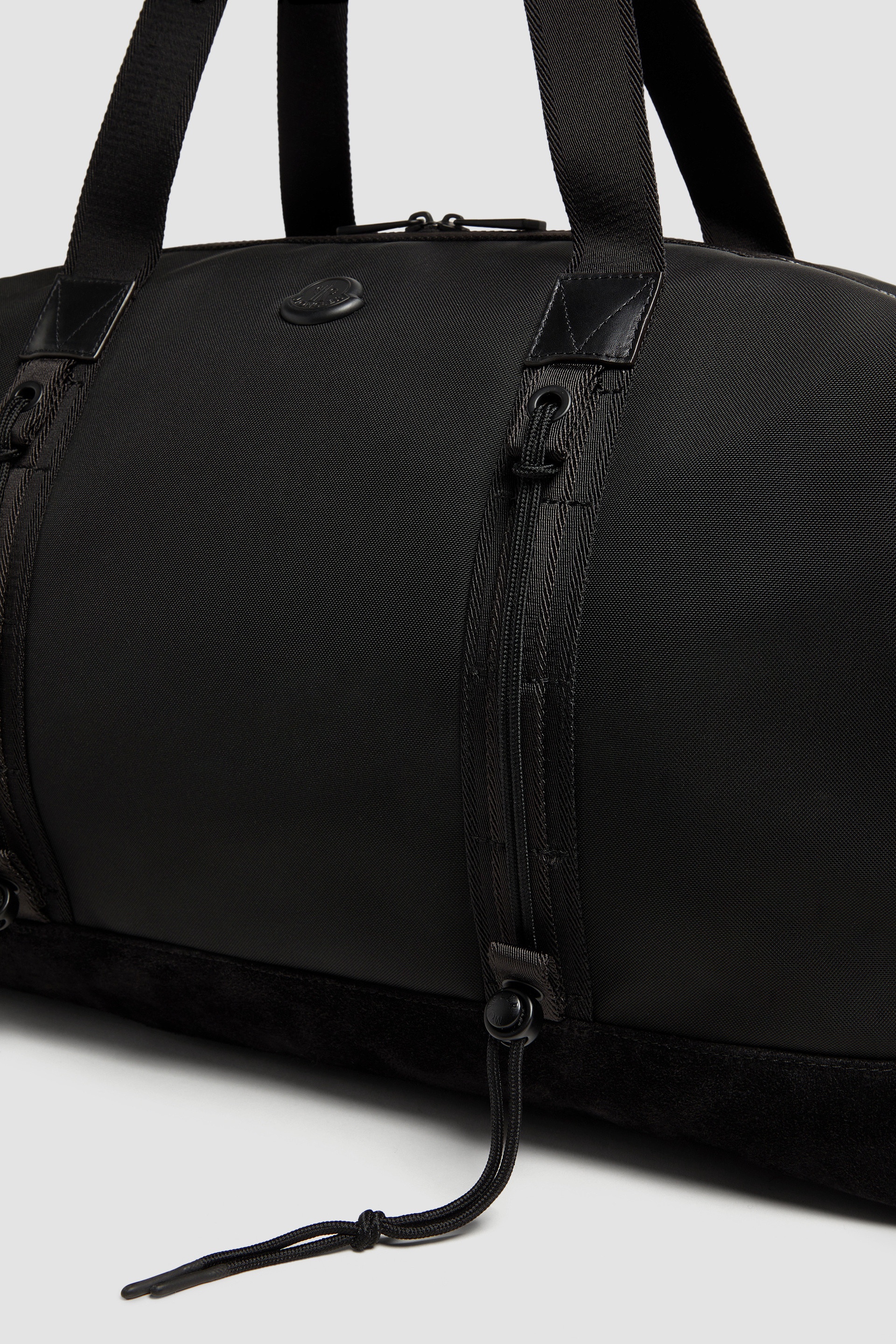 Tech Water-Repellent Leather-Trimmed Duffle Bag - 6