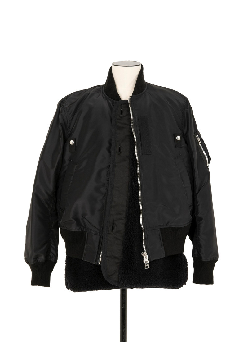 Nylon Twill Blouson - 1