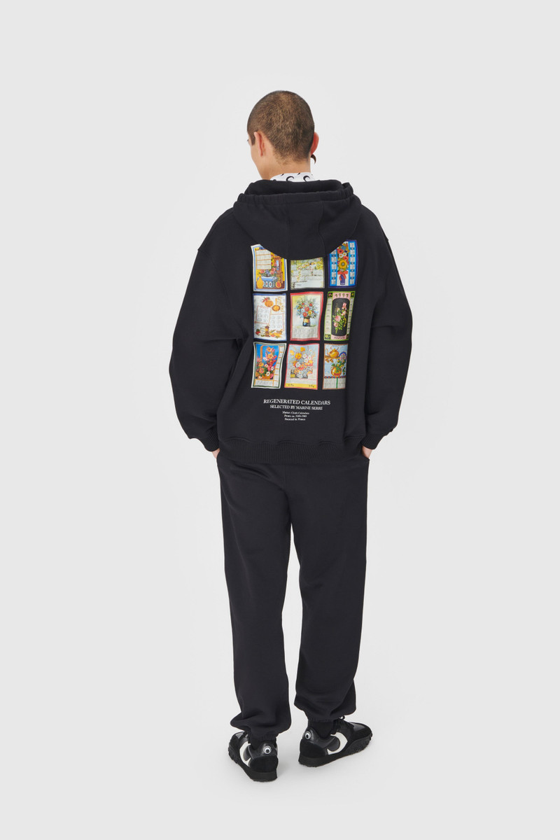 Marine Serre Organic Cotton Fleece Jogging Pants outlook