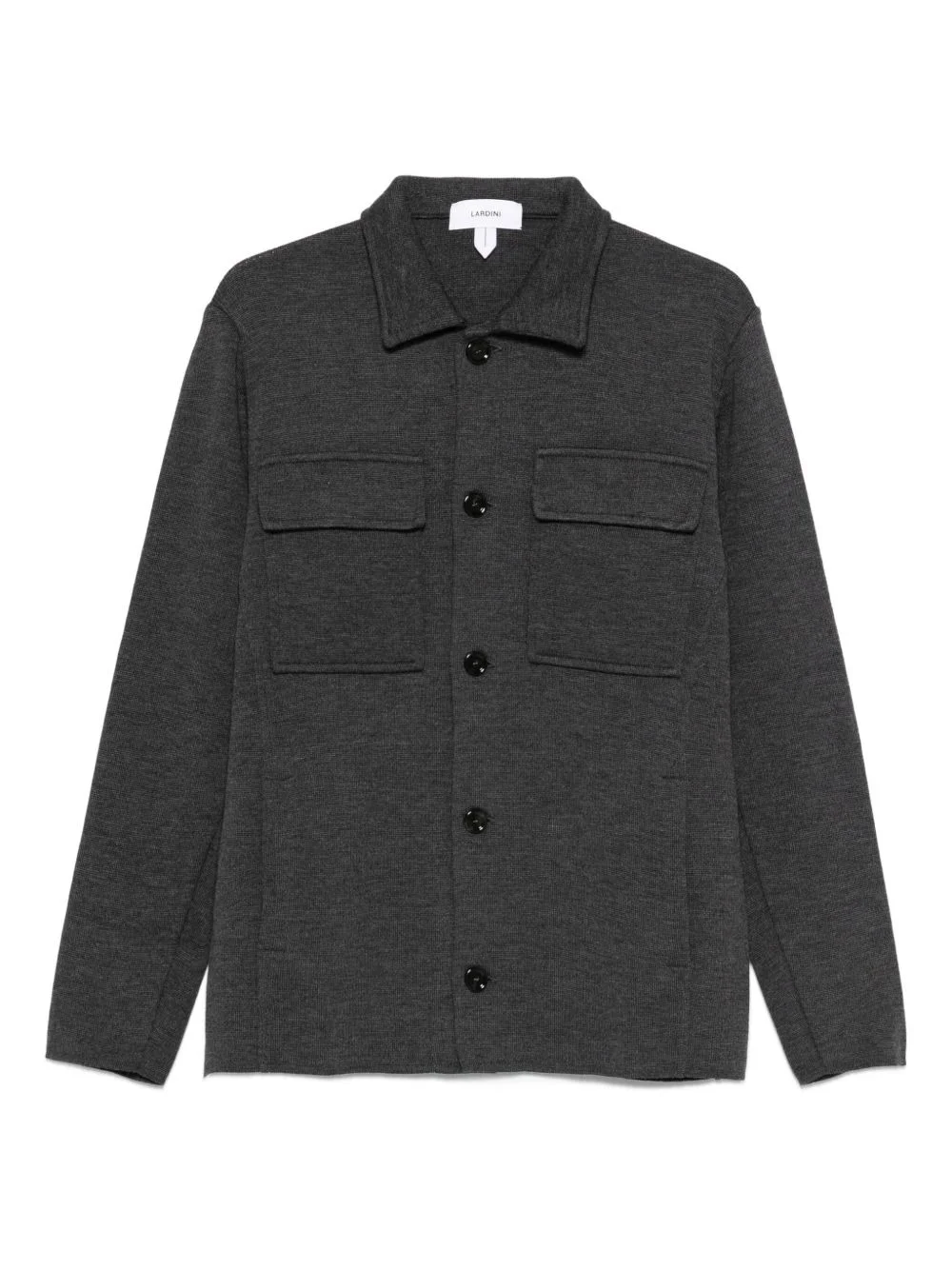 buttoned patch-pocket jacket - 1