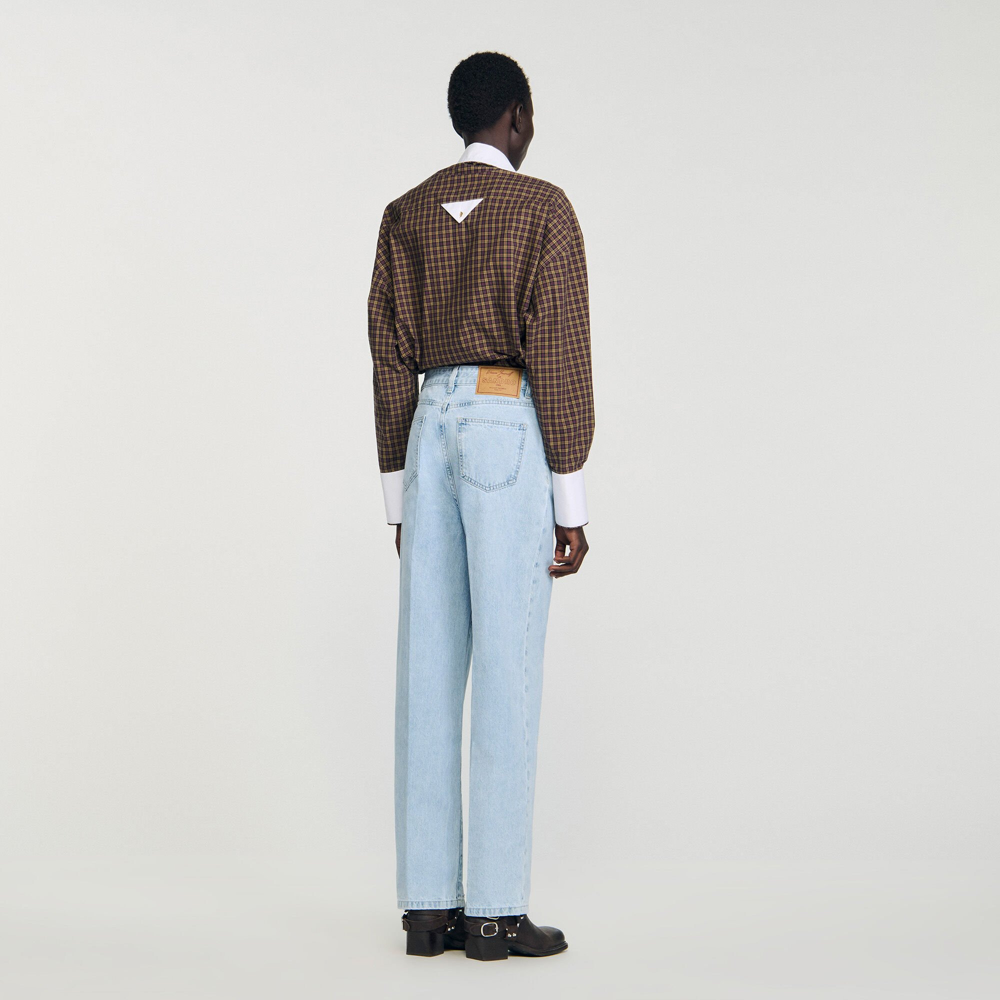 STRAIGHT-LEG JEANS - 5