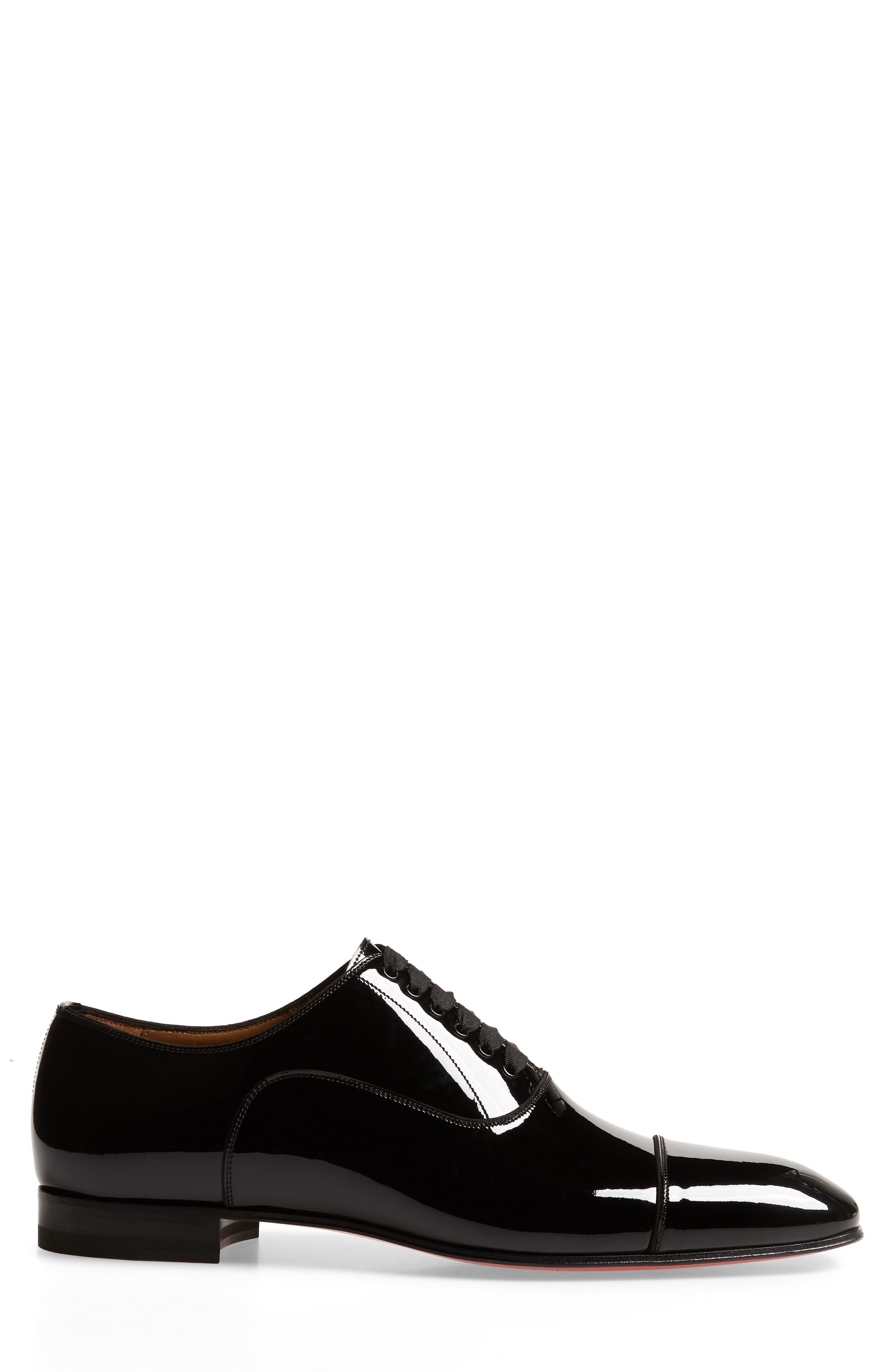 Christian Louboutin Greggo Cap Toe Oxford in Black at Nordstrom - 3