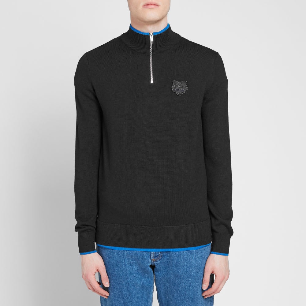 Kenzo Tiger Crest Half Zip Sweat - 3