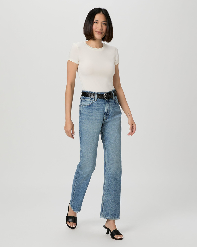 PAIGE Sawyer Petite Straight Jean outlook