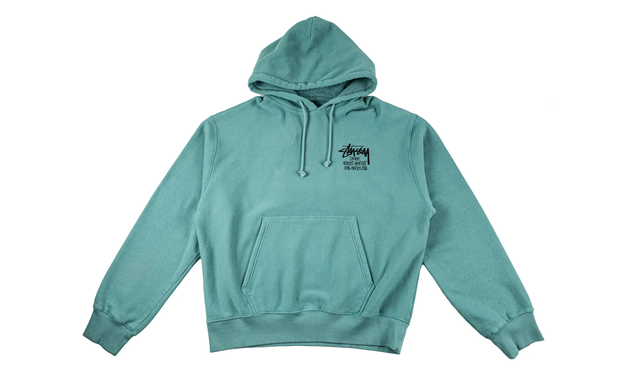 Dover Street Market LA Acrtic Pullover Hoodie "Teal" STUS557 - 1