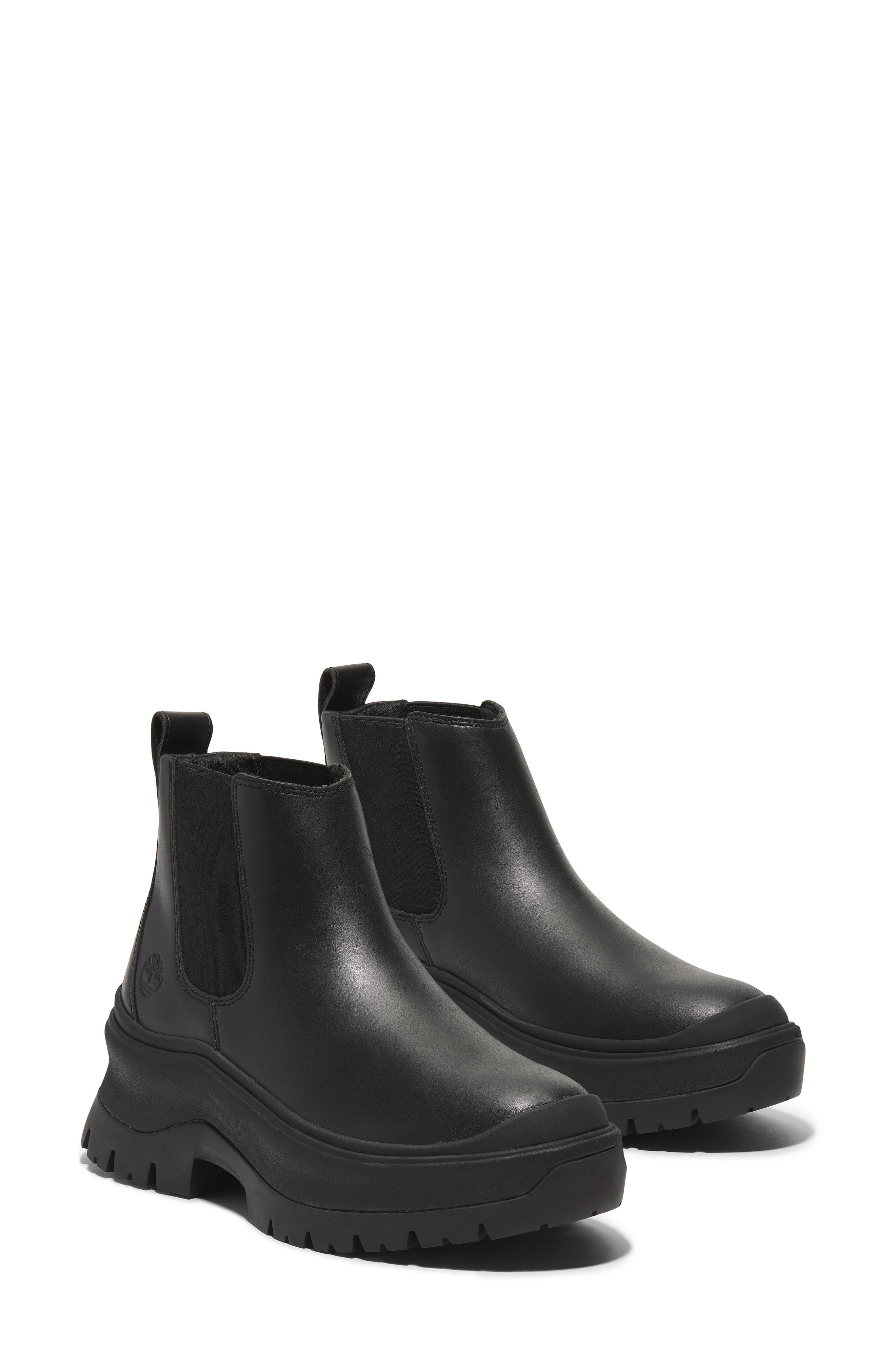 Timberland Roxie Lane Chelsea Boot in Black Full Grain at Nordstrom - 7