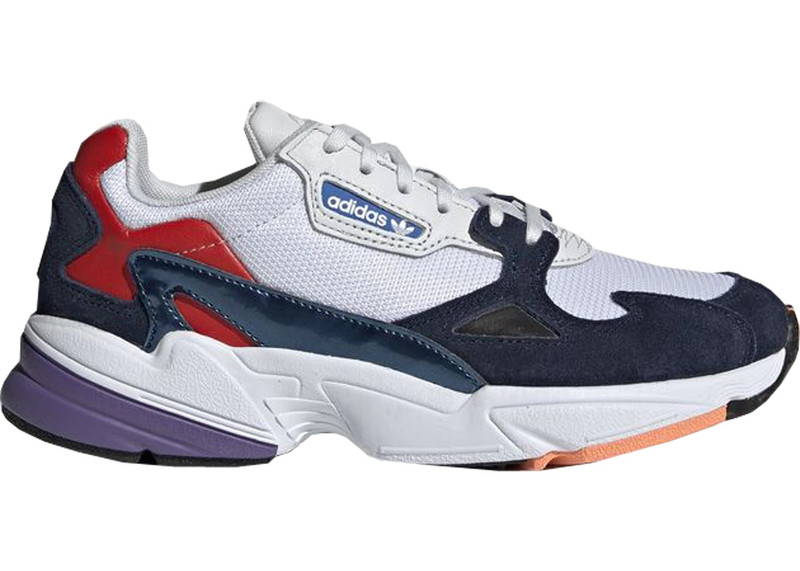 adidas Falcon Crystal White Collegiate Navy (Women's) - 1