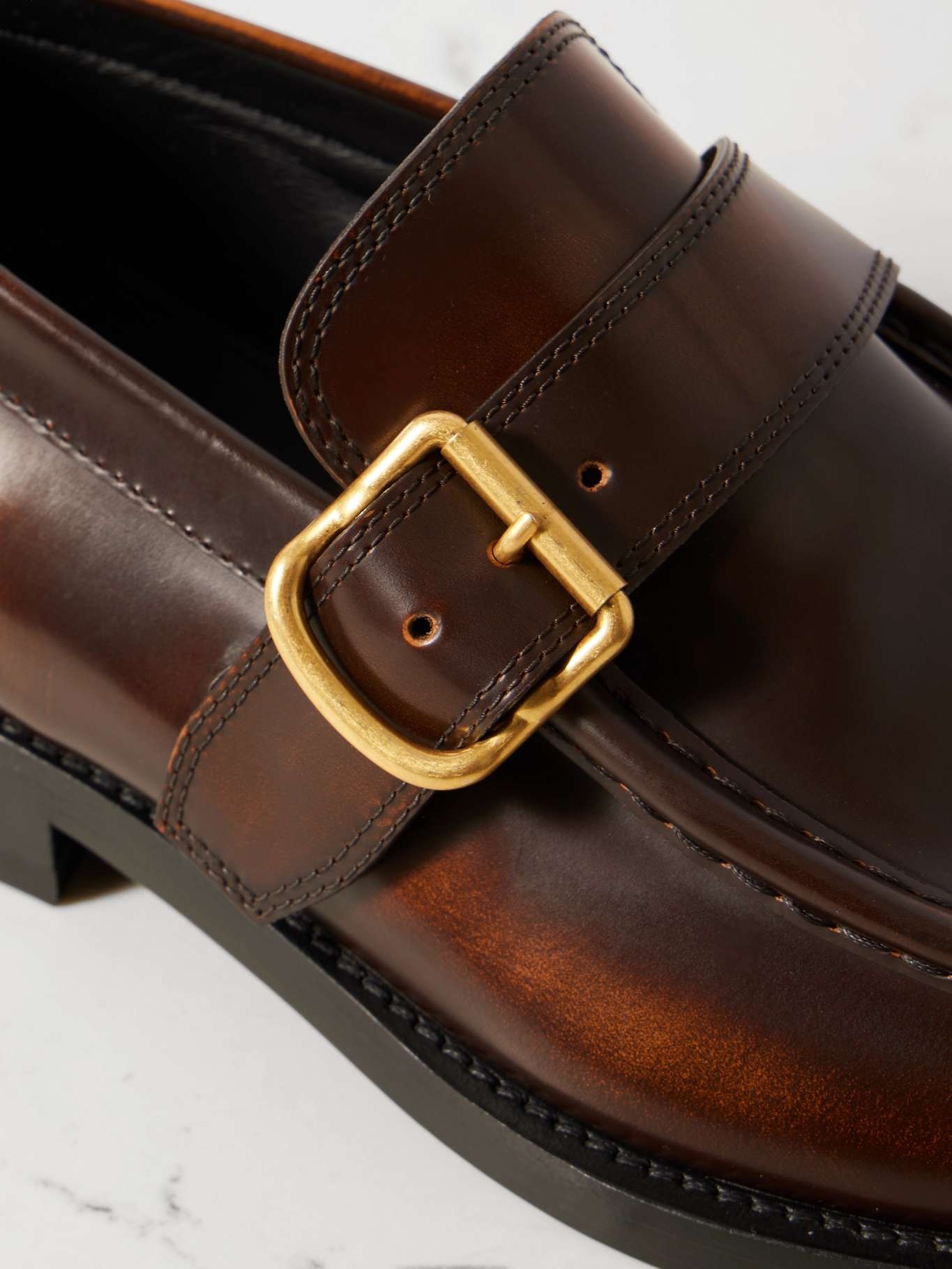Leather loafers - 4
