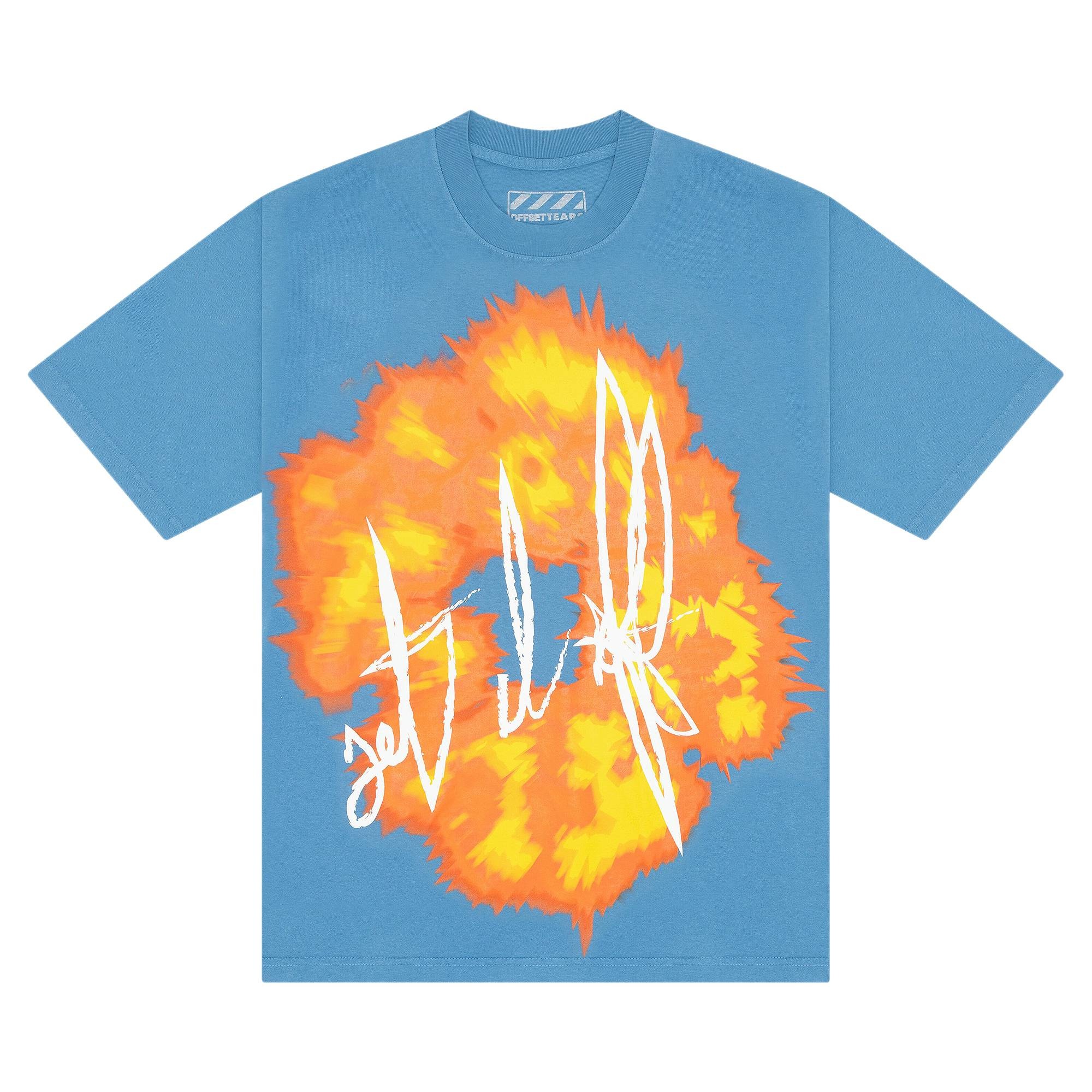 Denim Tears x Offset Set It Off #2 T-Shirt 'Blue' - 1