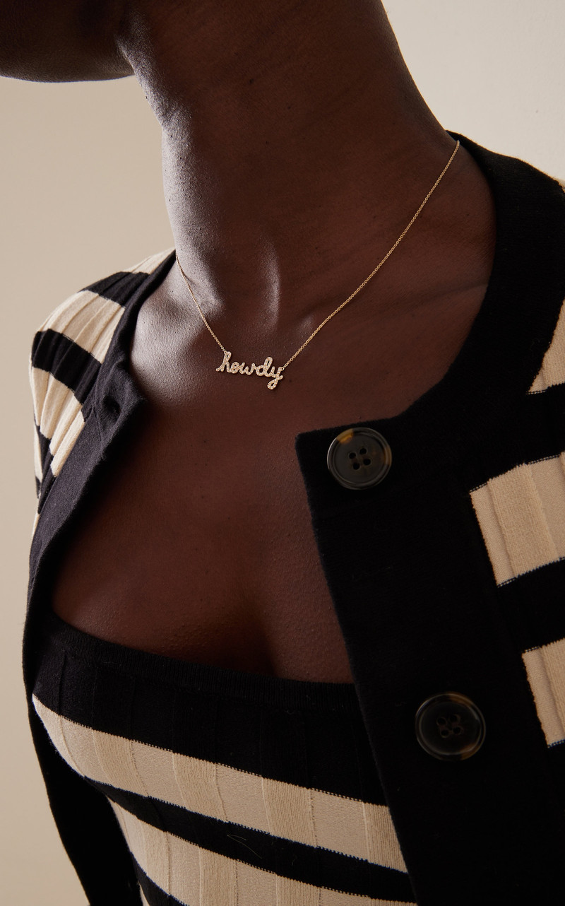 SYDNEY EVAN 14K Gold, Diamond Necklace gold outlook