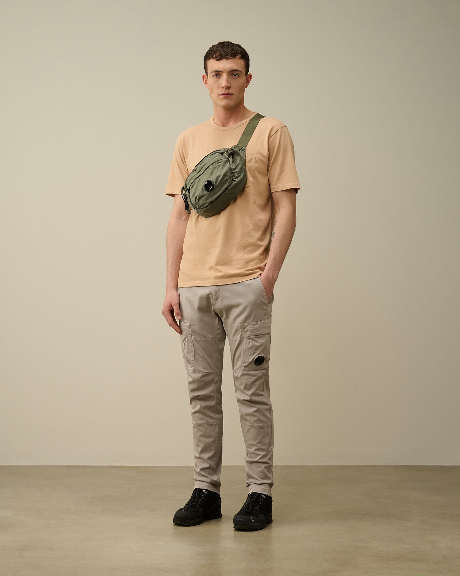 Stretch Sateen Ergonomic Cargo Pants - 6