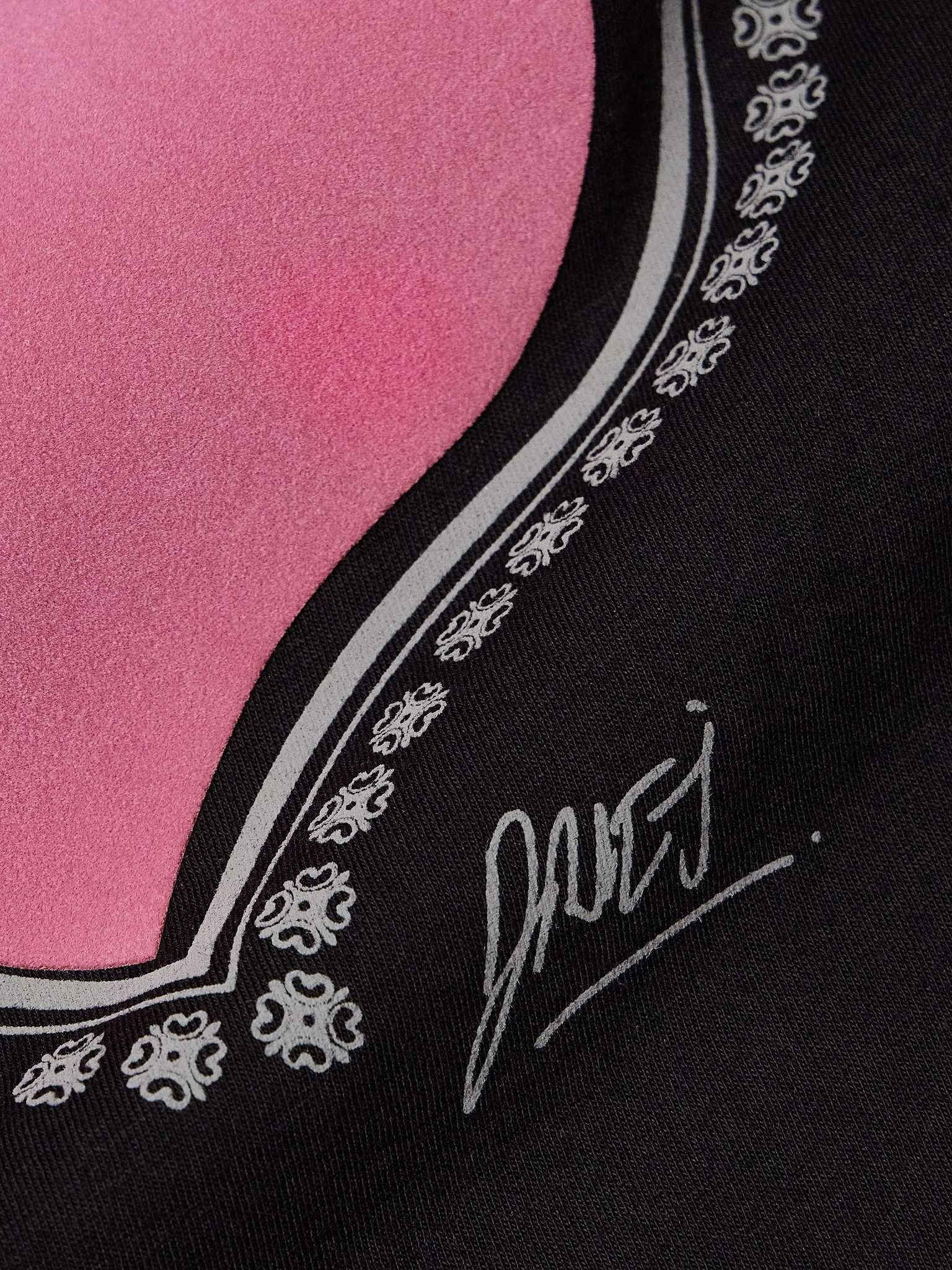 Slim-Fit Appliquéd Printed Cotton-Jersey T-Shirt - 4