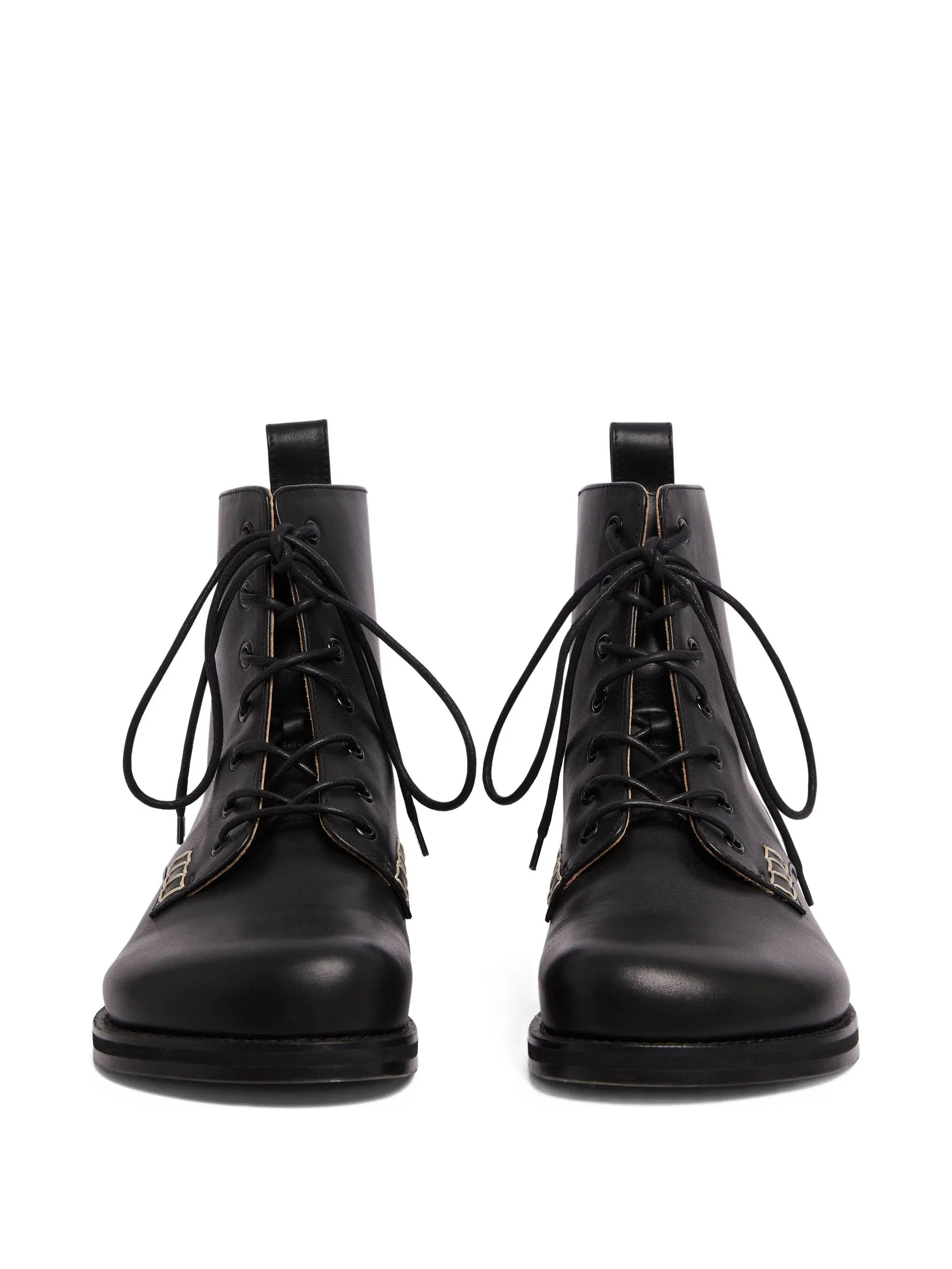 Jw Anderson Lace-up Leather Boots - 4