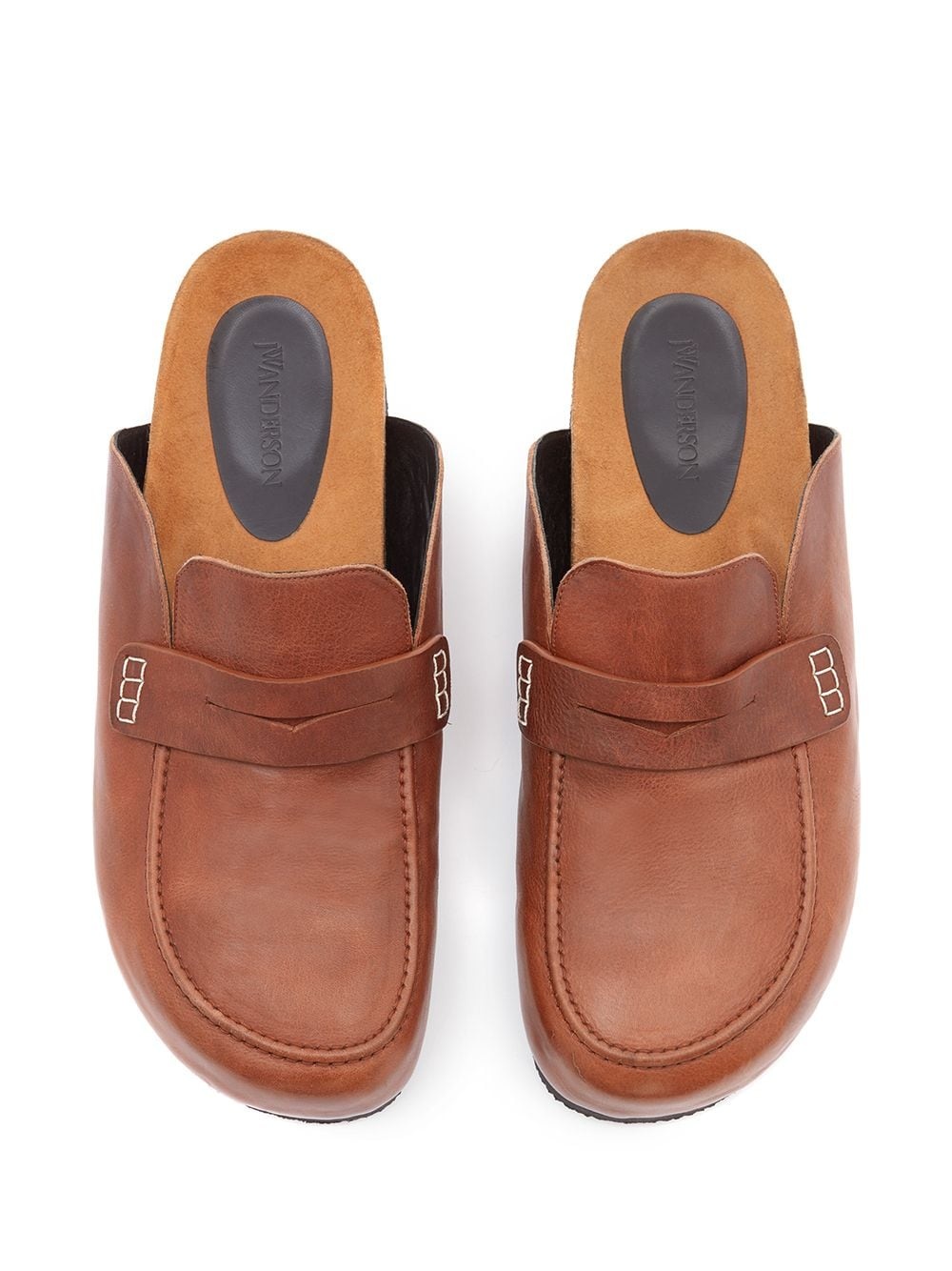 loafer style mules - 4