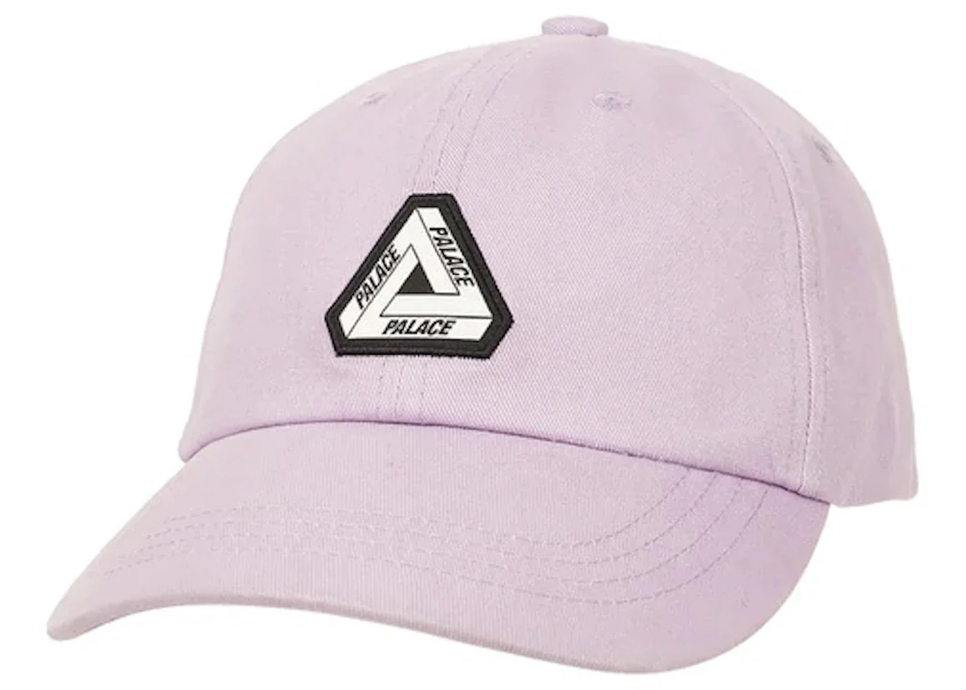 Palace Washed Twill Tri-Ferg 6-Panel Lilac - 1